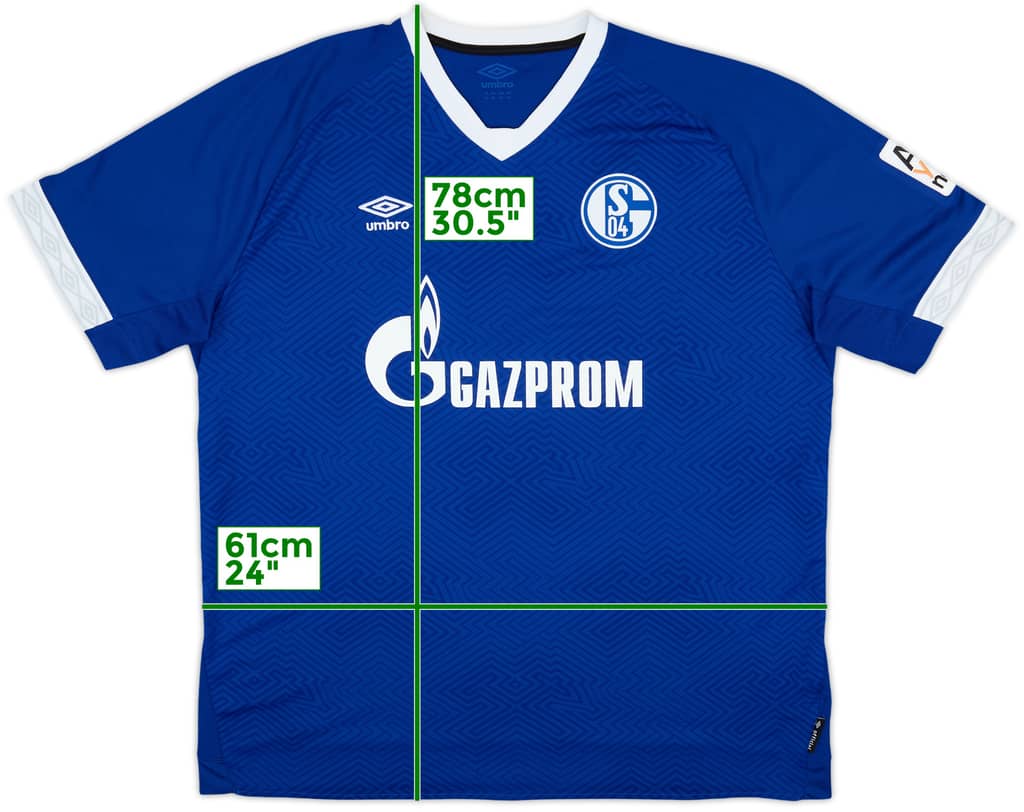 2018-19 Schalke Home Shirt - 10/10 - (3XL)