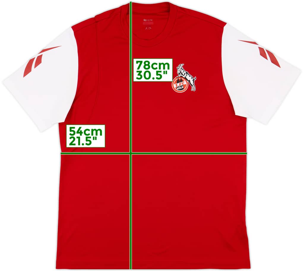 2009-10 FC Koln Reebok Training Shirt - 7/10 - (L)