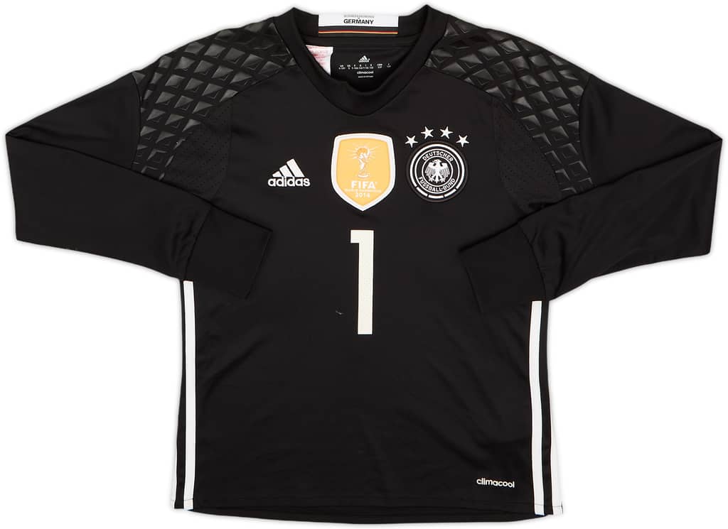 2015-17 Germany GK Shirt Neuer #1 - 8/10 - (S.Boys)
