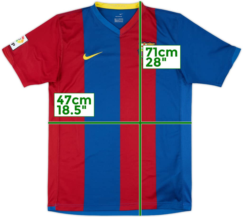 2006-07 Barcelona Home Shirt - 10/10 - (XL.Boys)