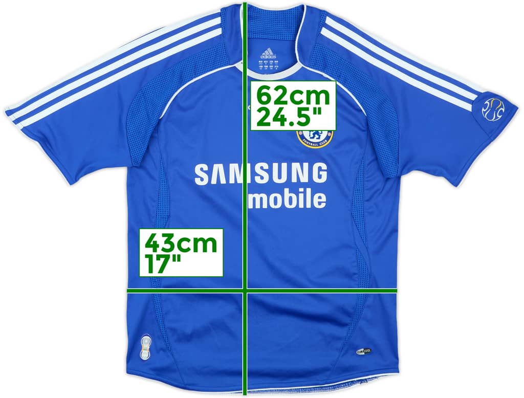 2006-08 Chelsea Home Shirt - 7/10 - (M.Boys)