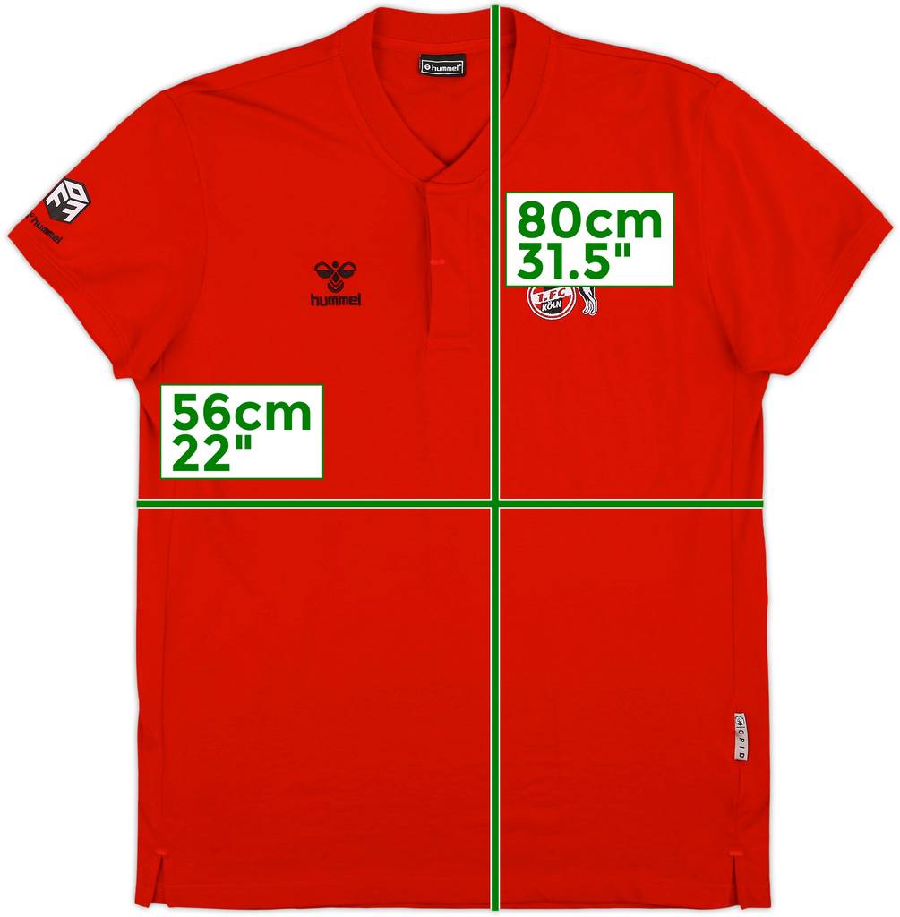 2022-23 Koln Hummel Polo Shirt - 8/10 - (XL)