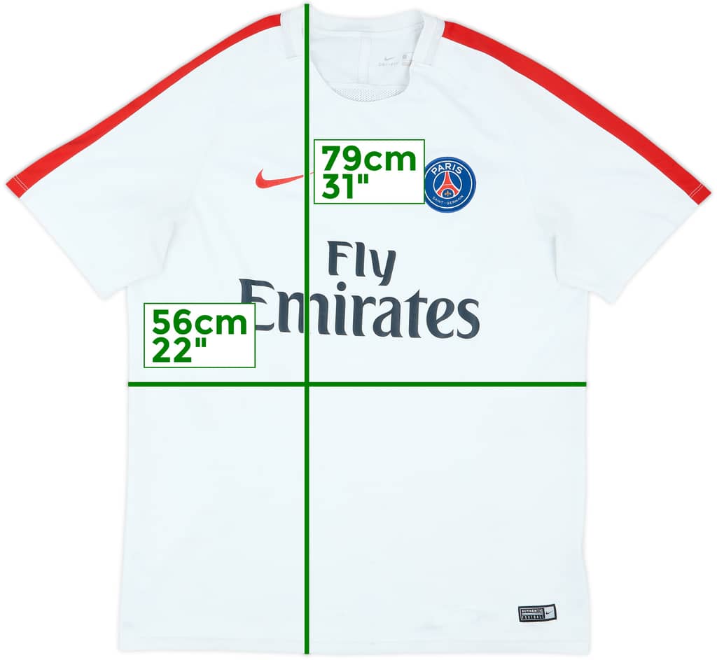 2016-17 PSG Nike Training Shirt - 5/10 - (XL)