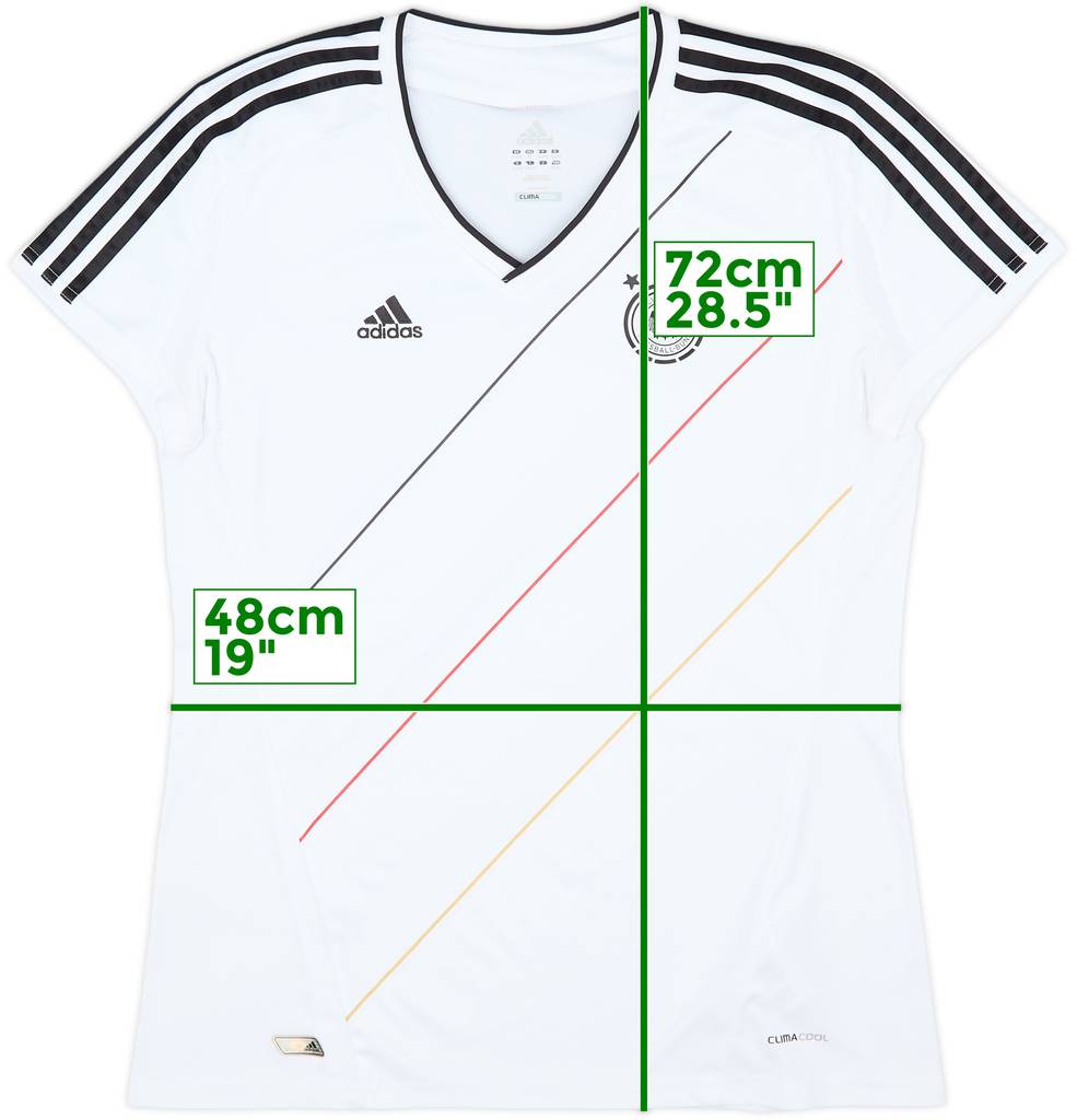 2012-13 Germany Home Shirt - 8/10 - (Women's XL)