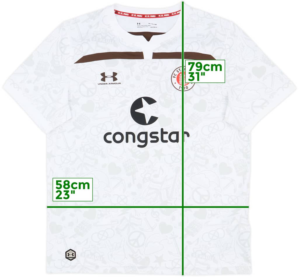 2019-20 St Pauli Away Shirt - 10/10 - (XL)