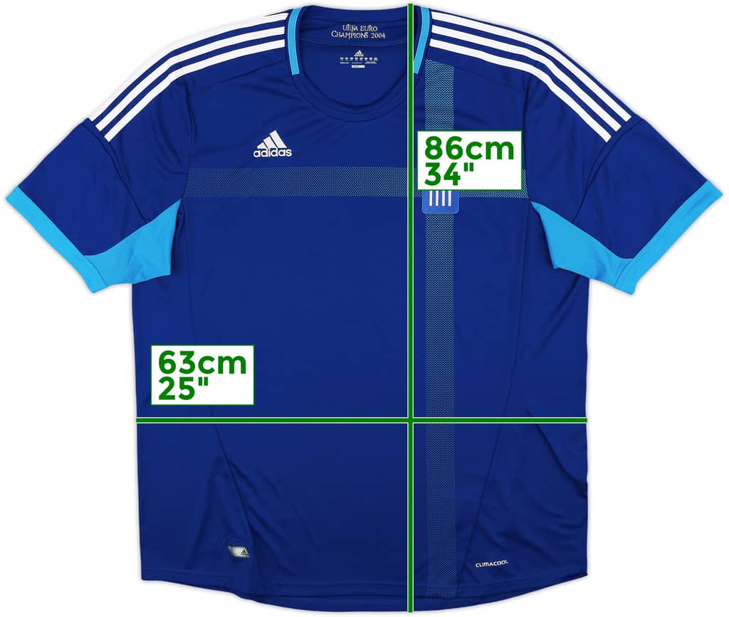 2012-13 Greece Away Shirt - 9/10 - (XXL)