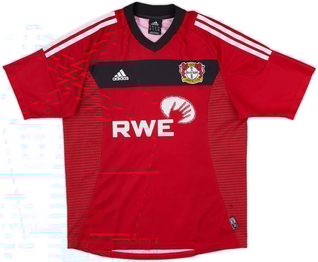 2002-04 Bayer Leverkusen Home Shirt - 7/10 - (Y)