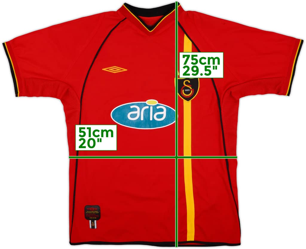 2002-03 Galatasaray Away Shirt - 8/10 - (M)