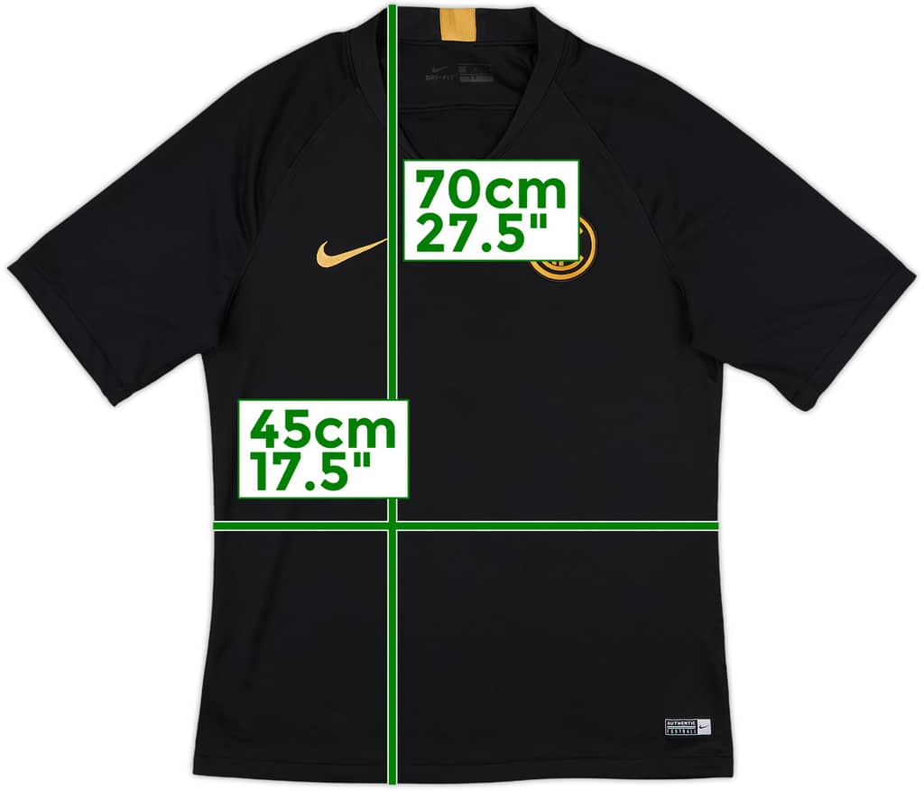2019-20 Inter Milan Nike Training Shirt - 9/10 - (M)