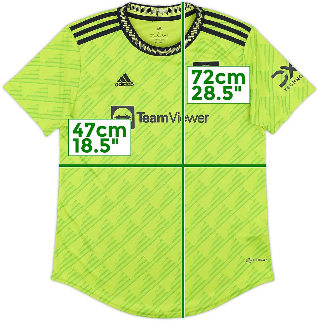 2022-23 Manchester United Third Shirt - 9/10 - (M.Boys)