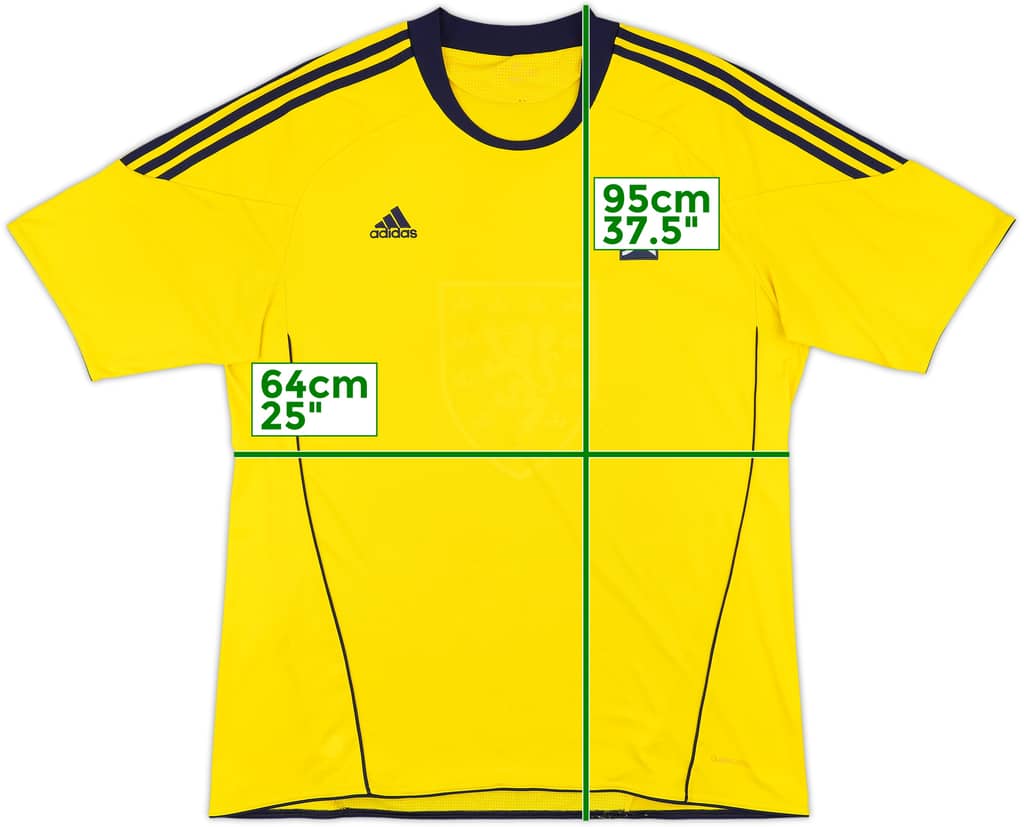 2010-11 Scotland Away Shirt - 7/10 - (XXL)