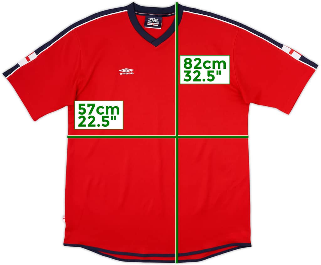 2002-03 England Umbro Training Shirt - 9/10 - (XL)