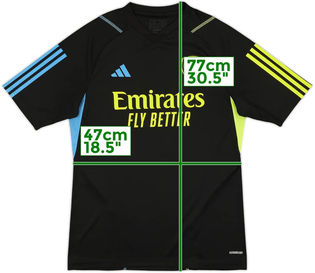 2023-24 Arsenal adidas Training Shirt - 10/10 - (M)