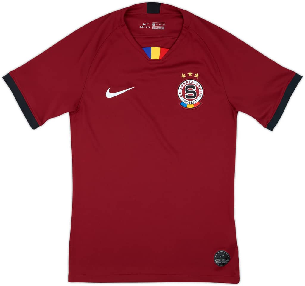 2019-20 Sparta Prague Home Shirt - 10/10 - (XS)