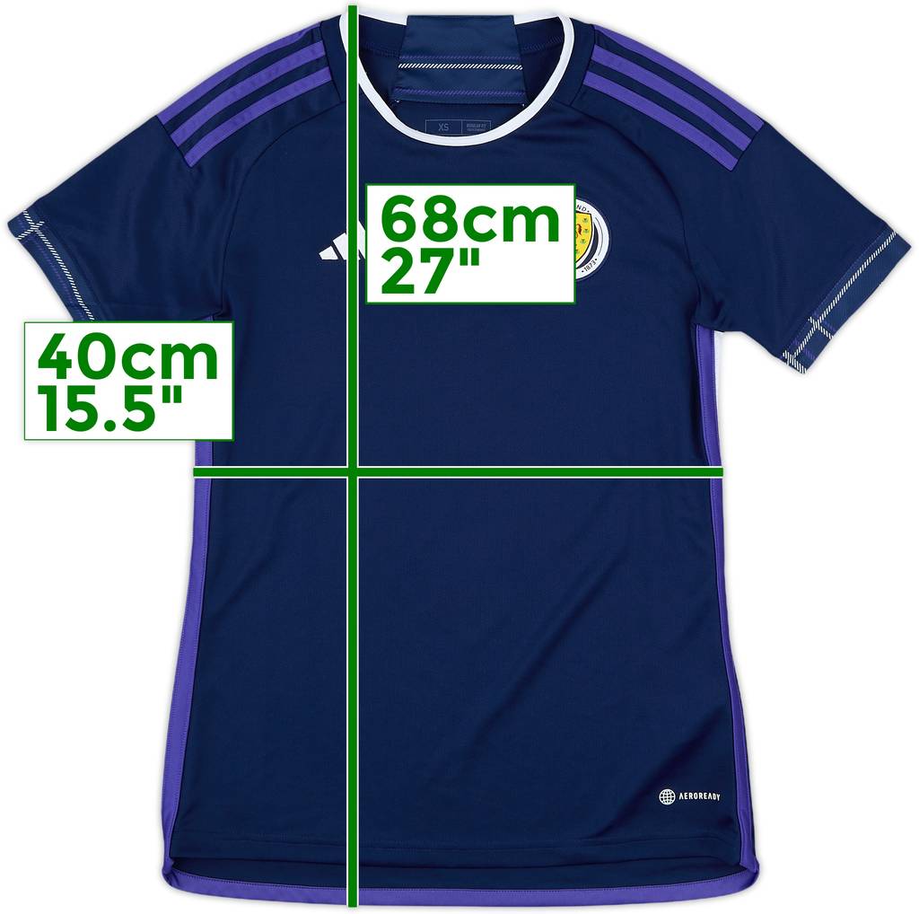 2022-23 Scotland Home Shirt - 8/10 - (Women's XS)