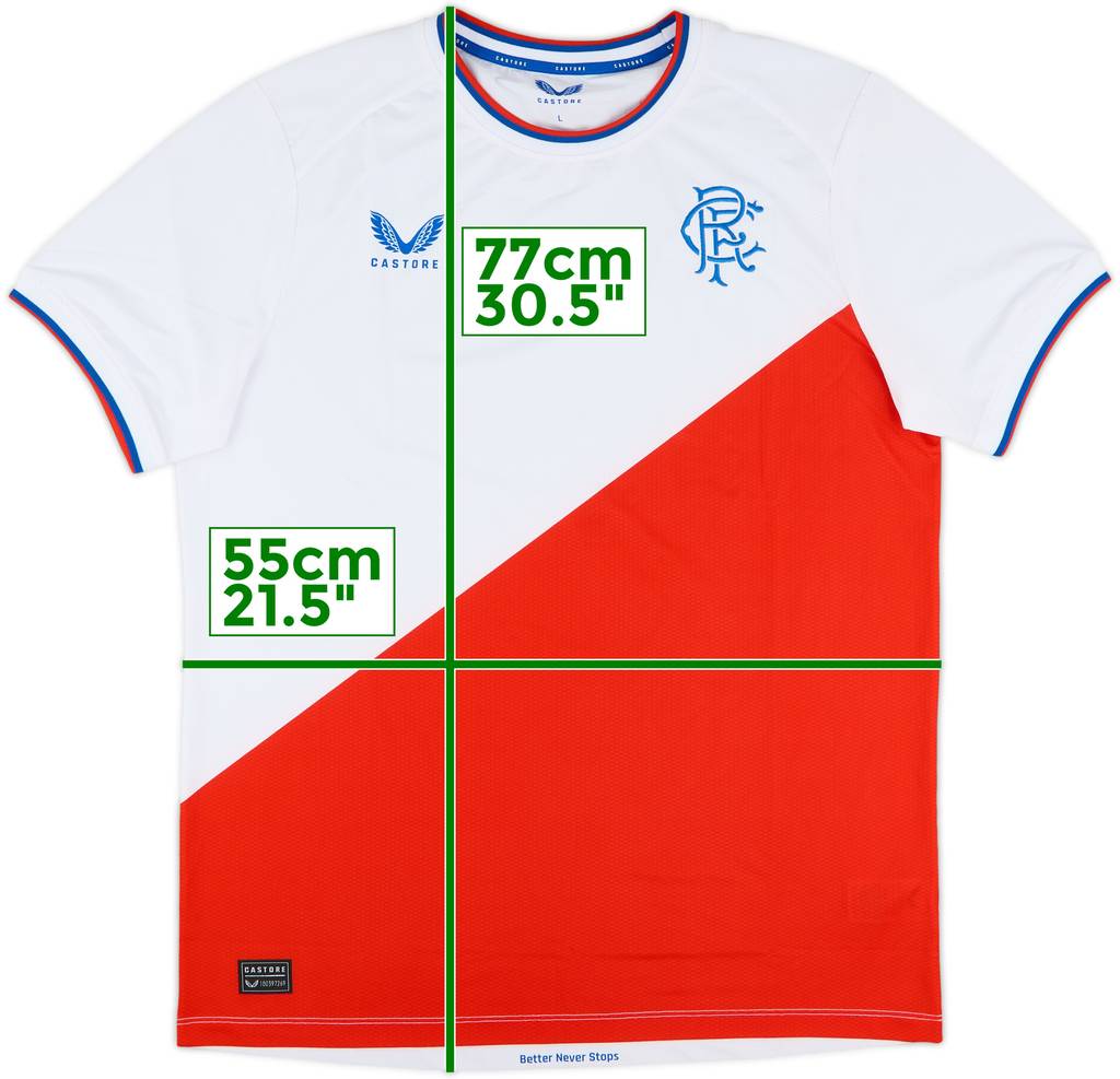 2022-23 Rangers Away Shirt - 10/10 - (L)