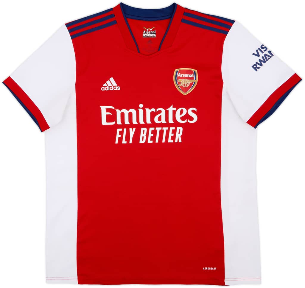 2021-22 Arsenal Home Shirt Odegaard #8