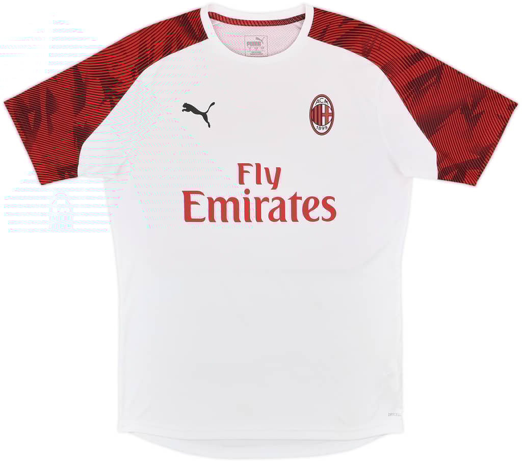 2019-20 AC Milan Puma Training Shirt - 10/10 - (L)