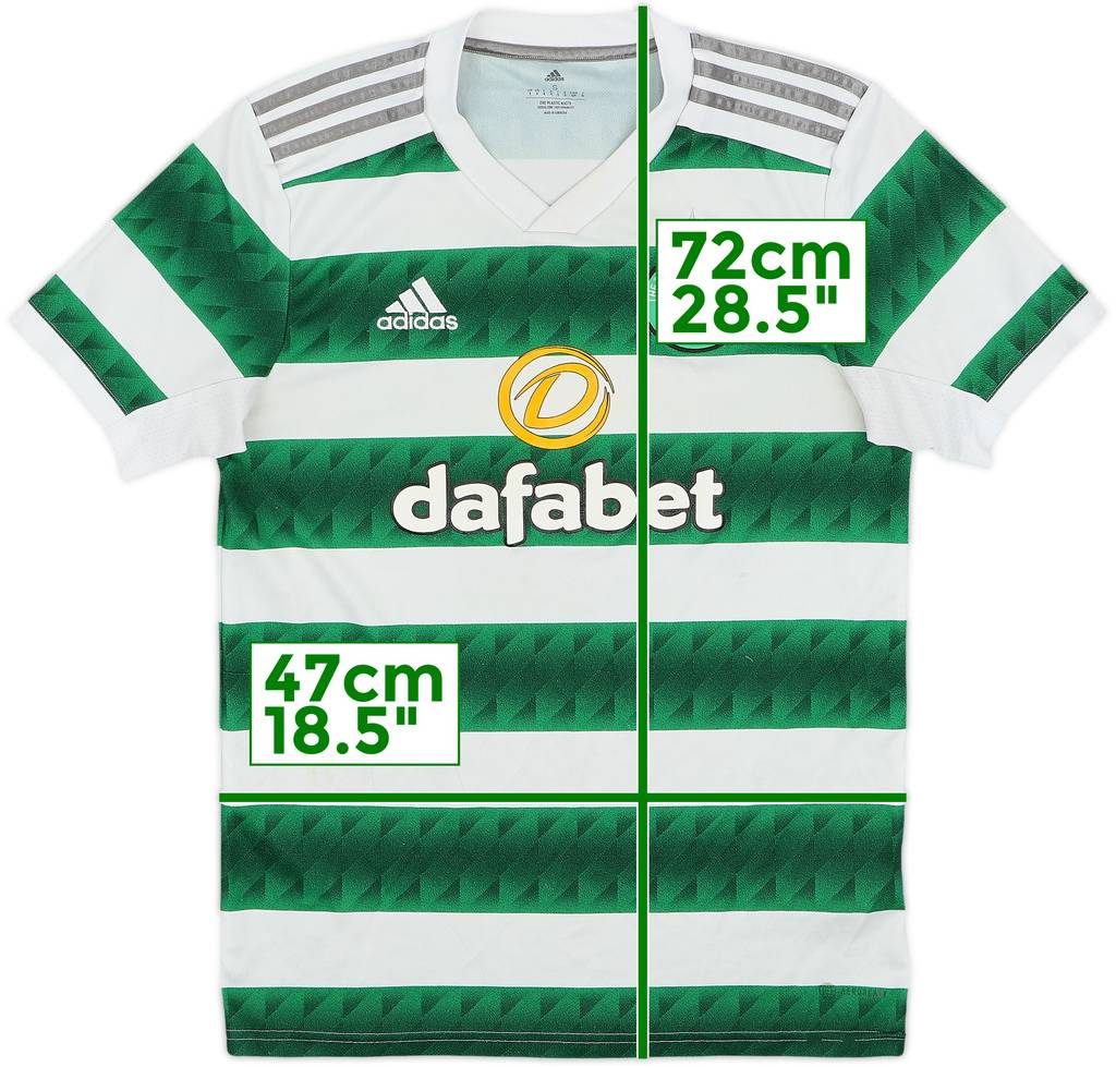 2022-23 Celtic Home Shirt - 7/10 - (S)