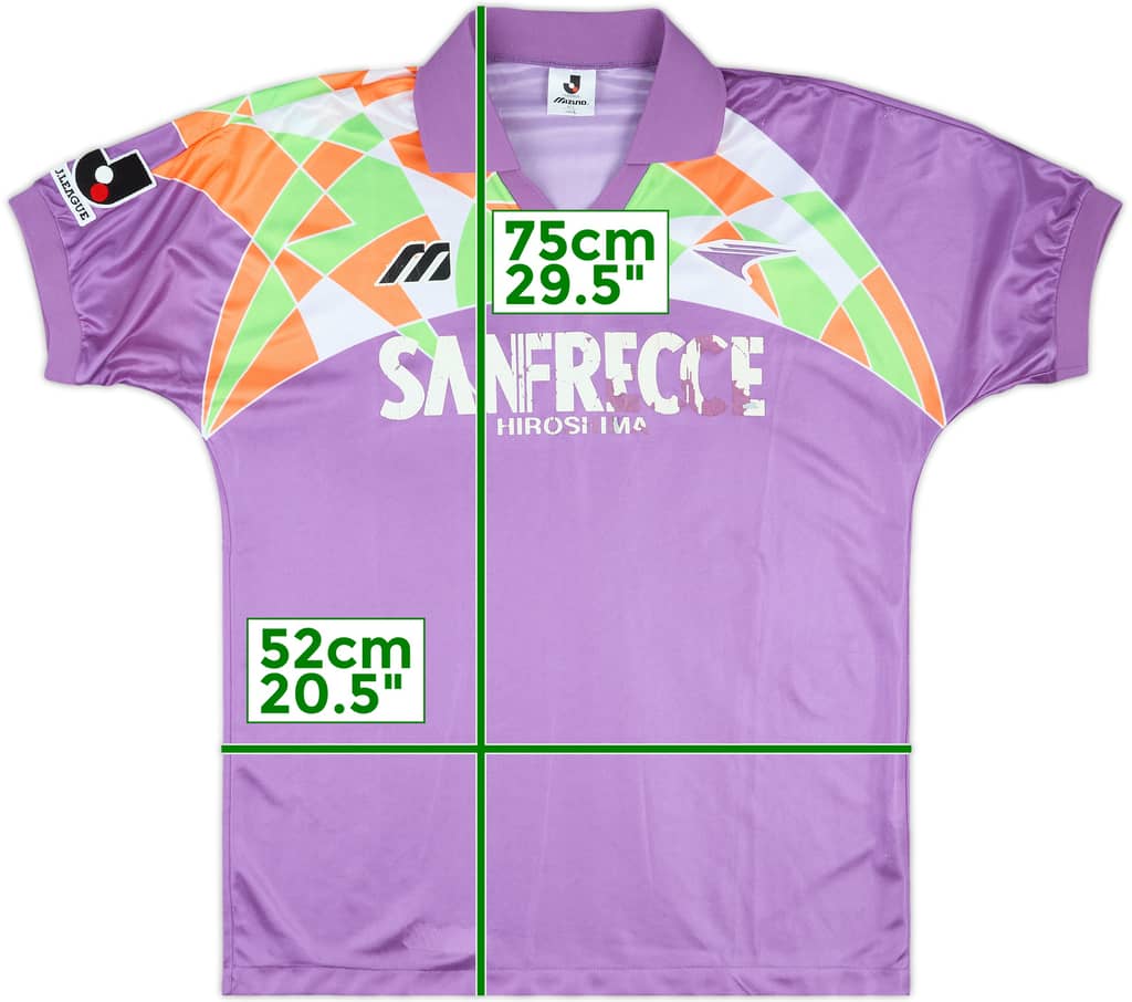 1993 Sanfrecce Hiroshima Home Shirt - 5/10 - (M/L)