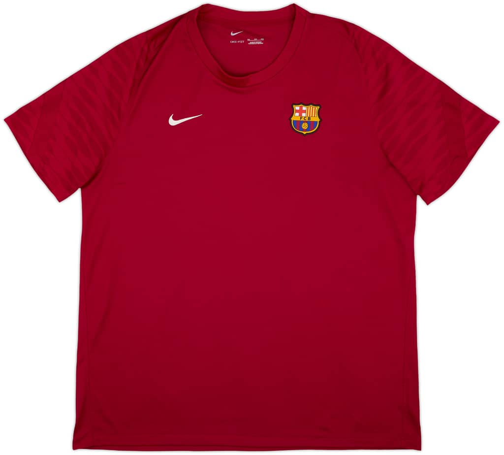 2021-22 Barcelona Nike Training Shirt - 9/10 - (XXL)