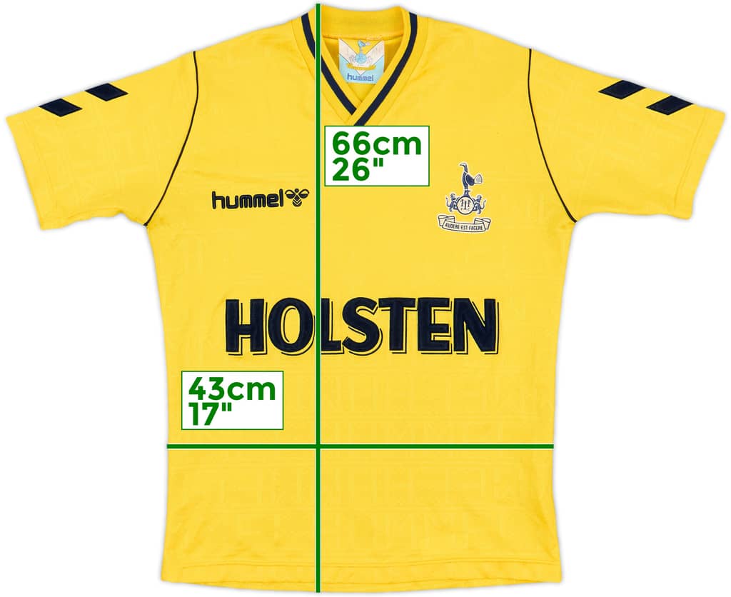 1988-91 Tottenham Away Shirt - 8/10 - (S)