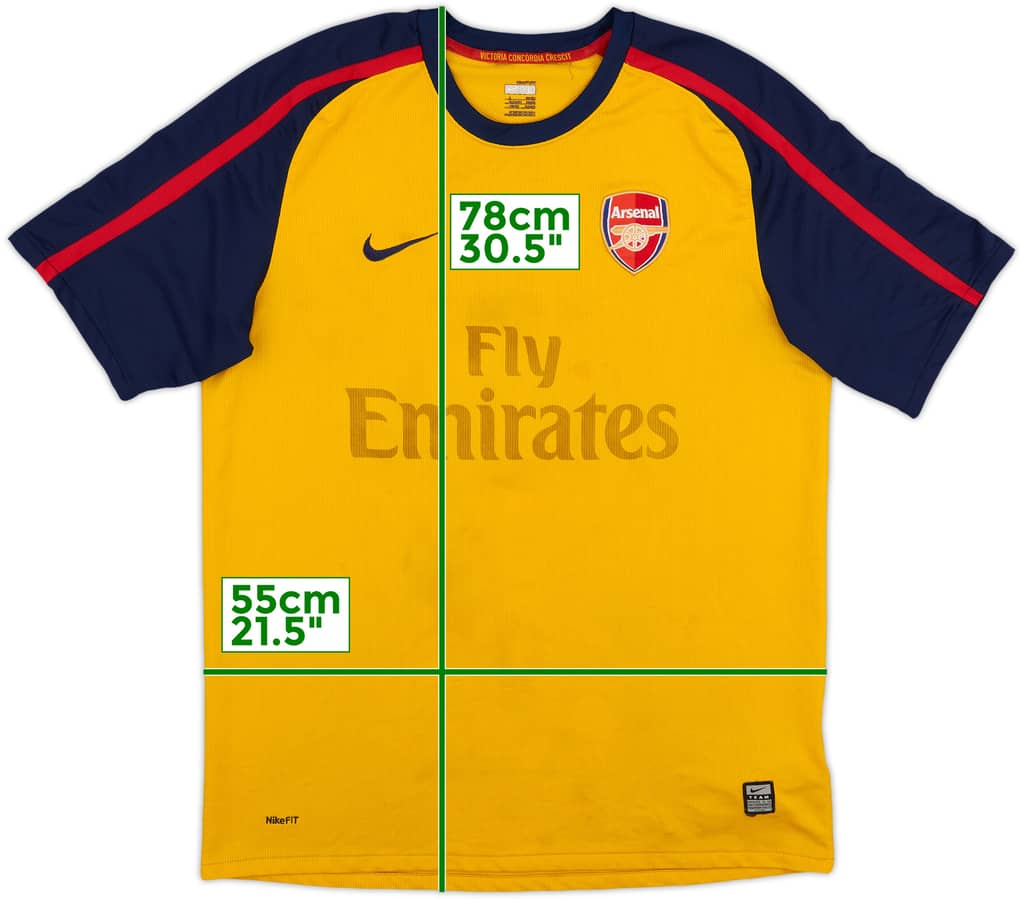 2008-09 Arsenal Away Shirt - 4/10 - (L)
