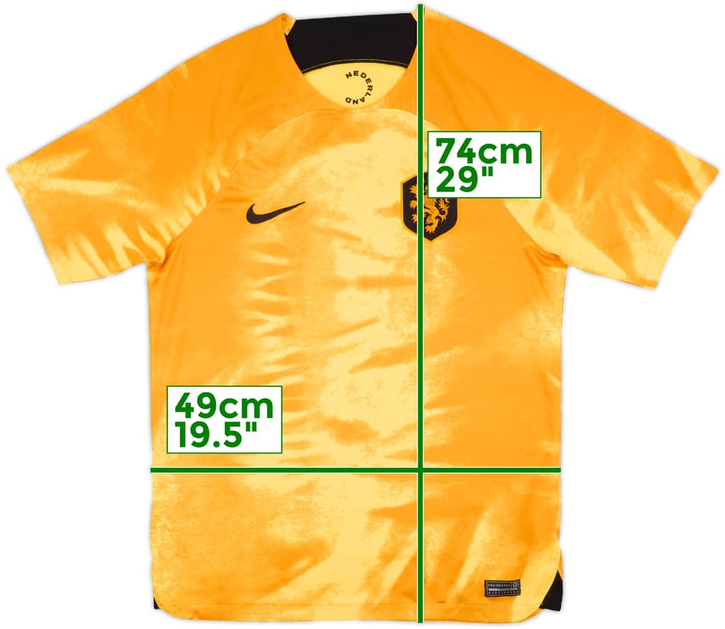 2022-23 Netherlands Home Shirt - 9/10 - (M)