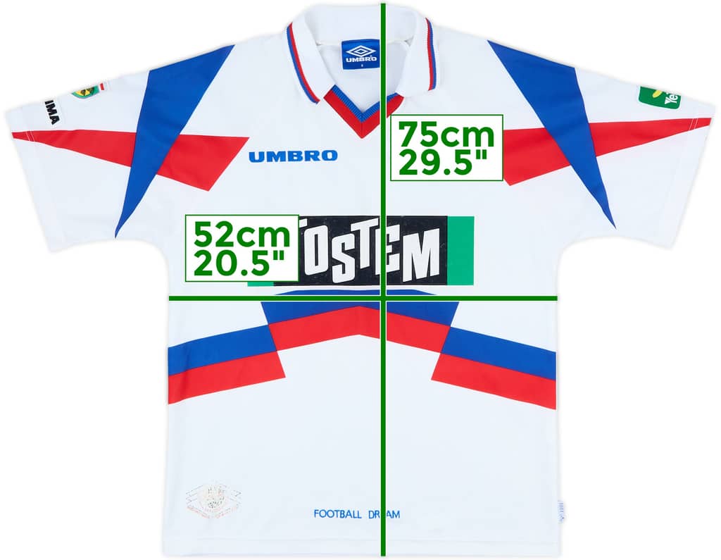 1997 Kashima Antlers Away Shirt - 8/10 - (S)