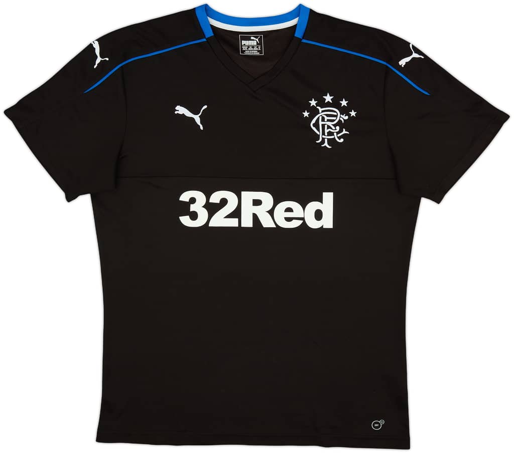 2017-18 Rangers Third Shirt - 7/10 - (XL)