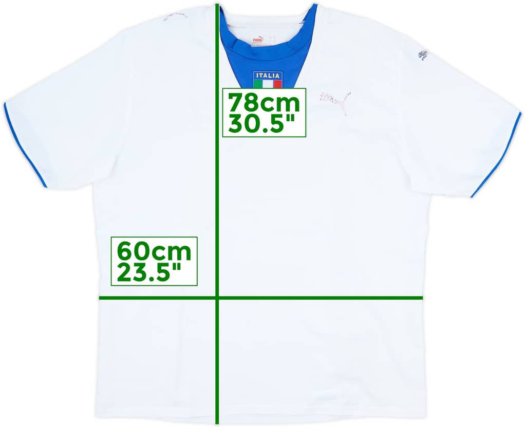 2006 Italy Away Shirt - 4/10 - (XL)