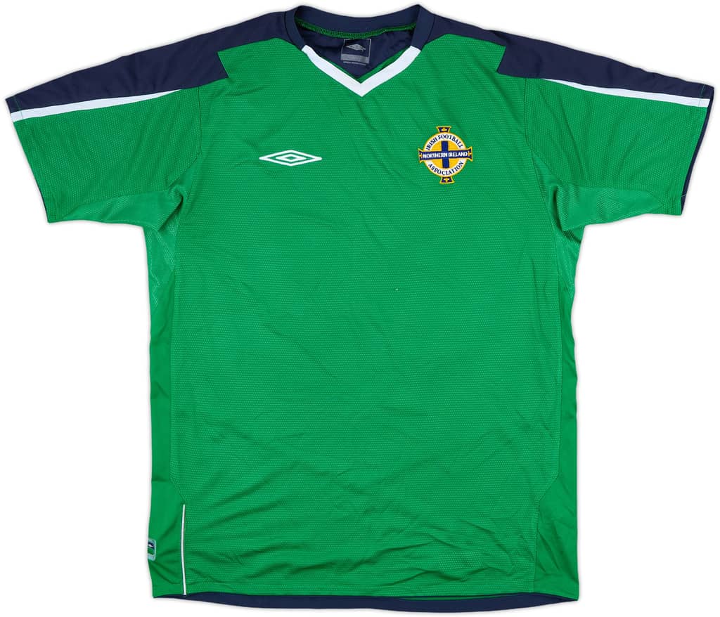 2004-06 Northern Ireland Home Shirt - 8/10 - (L)