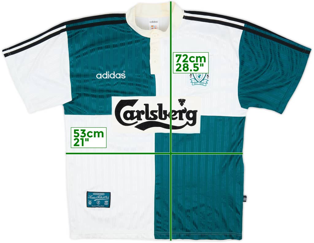 1995-96 Liverpool Away Shirt - 8/10 - (L)
