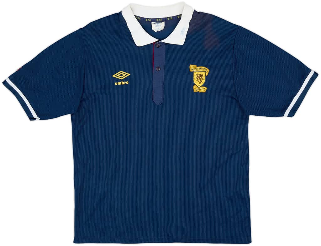 1988-91 Scotland Home Shirt - 8/10 - (M)