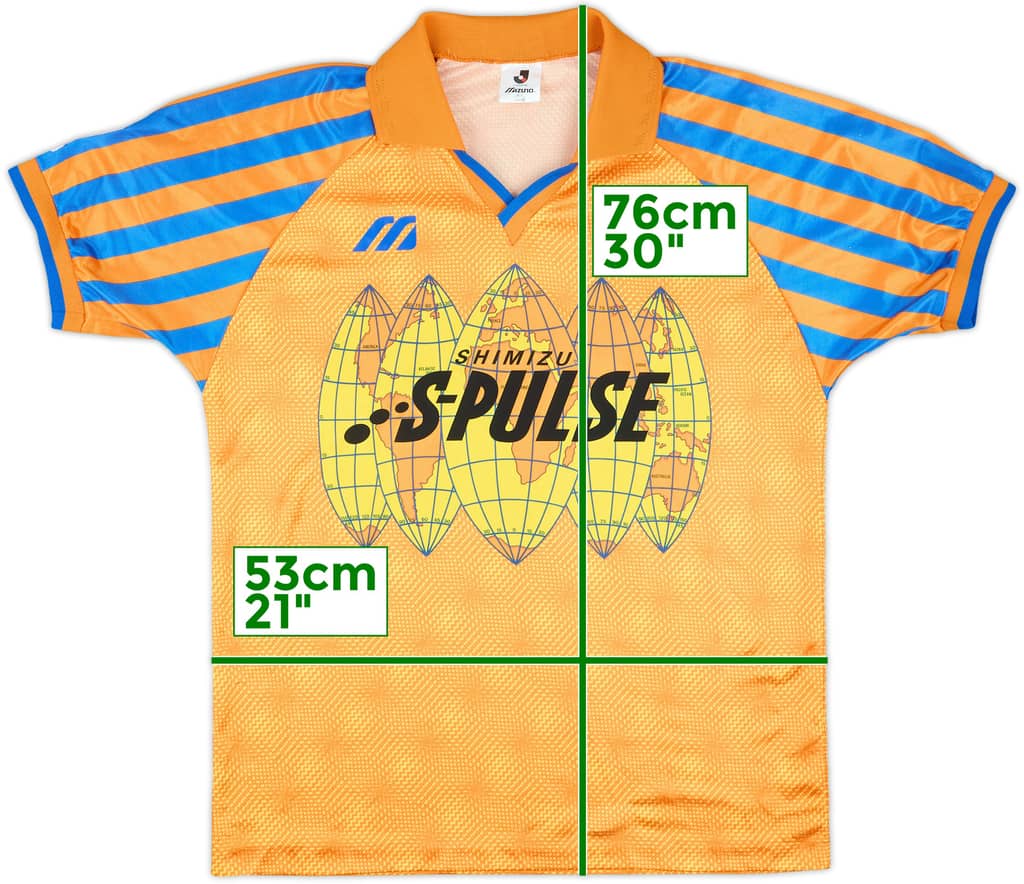 1993-94 Shimizu S-Pulse Home Shirt - 9/10 - (L)