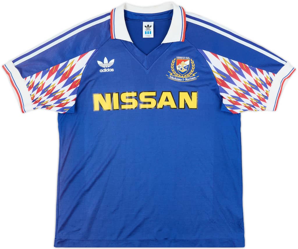 1992-93 Yokohama Marinos Home Shirt - 8/10 - (M/L)