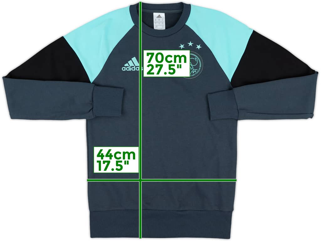 2016-17 Ajax adidas Sweat Top - 10/10 - (XS)