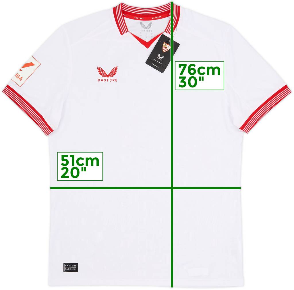 2023-24 Sevilla Home Shirt (M)