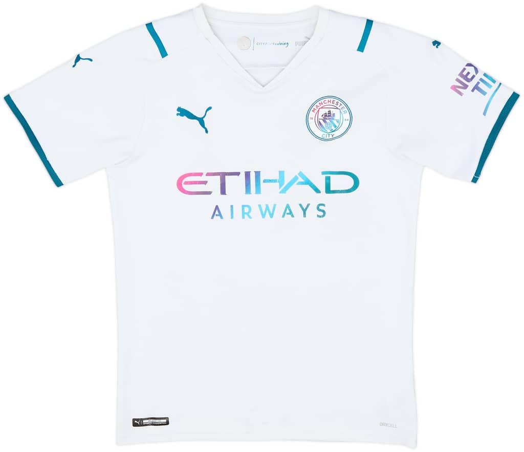 2021-22 Manchester City Away Shirt - 5/10 - (S)