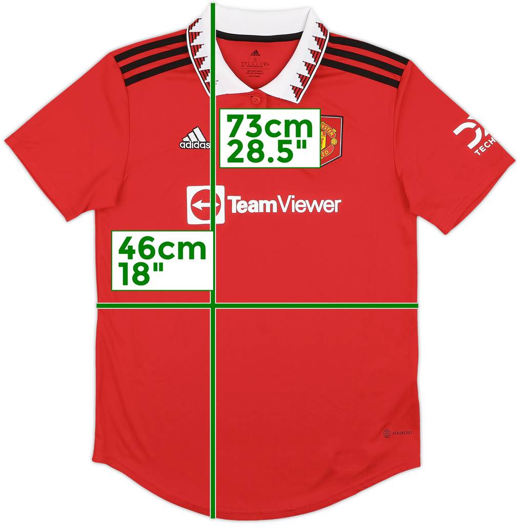 2022-23 Manchester United Home Shirt - 9/10 - (Women's S)