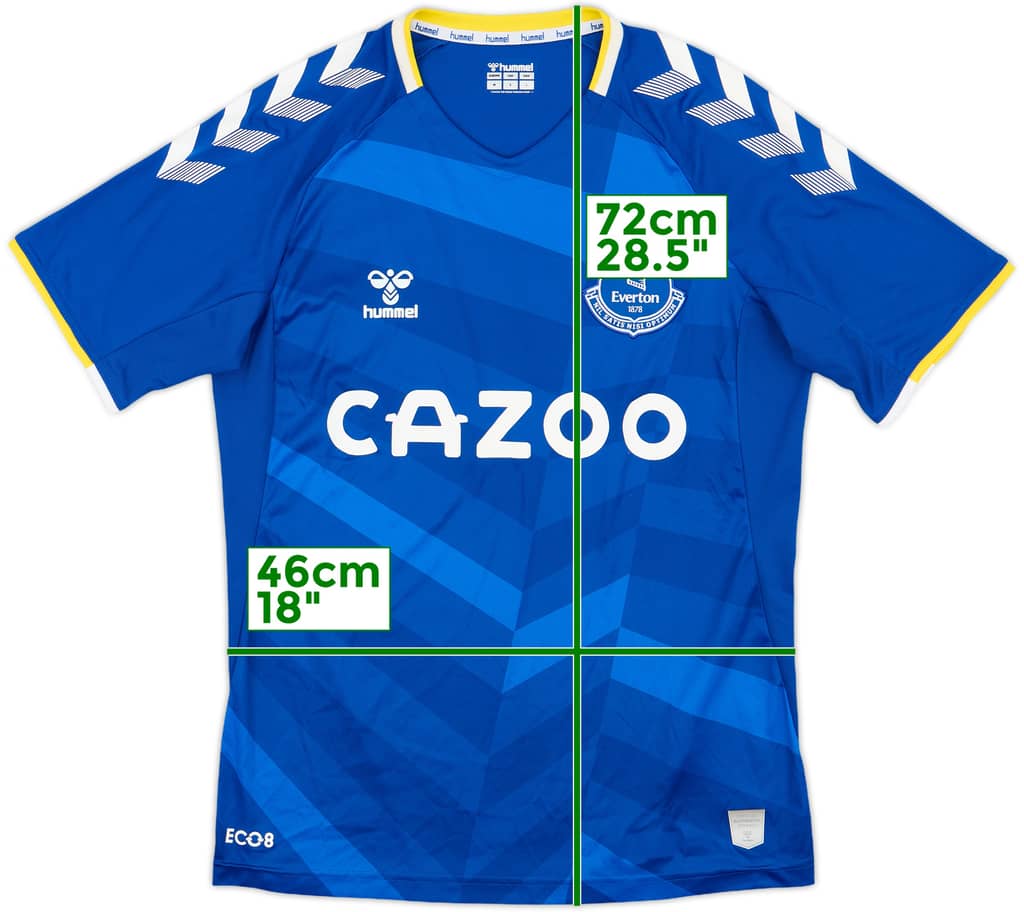 2021-22 Everton Home Shirt - 10/10 - (M)