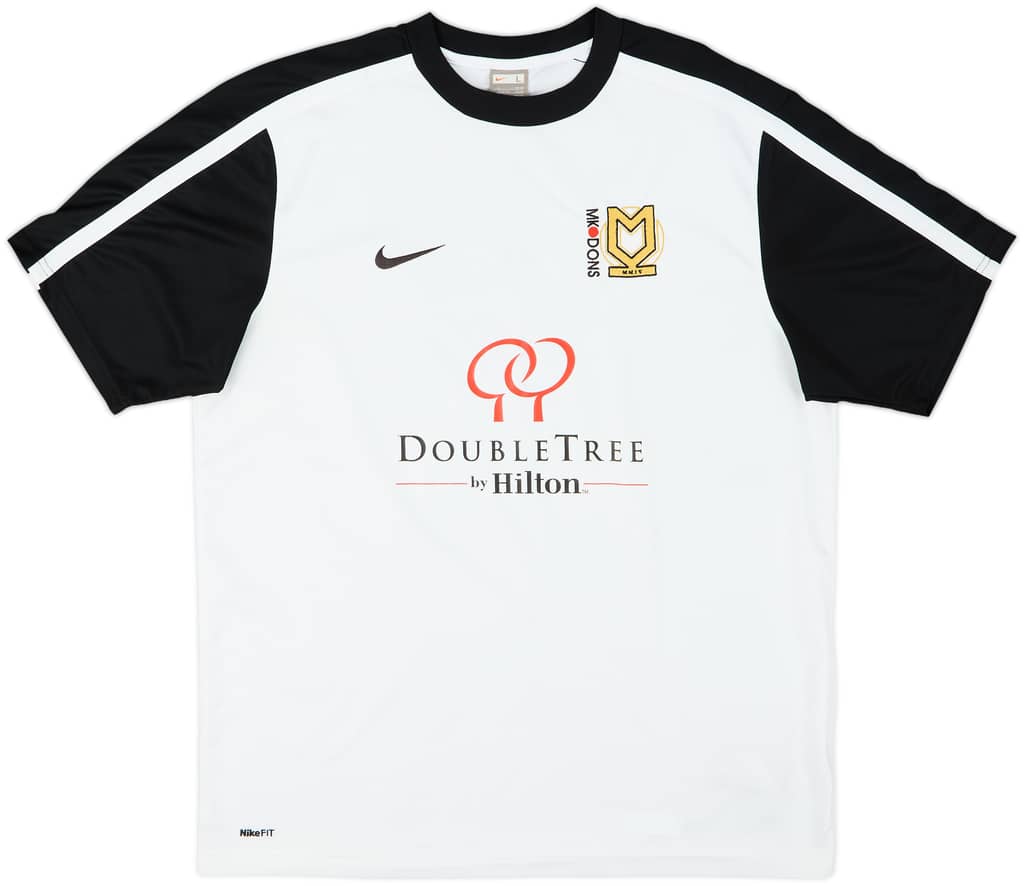 2009-10 MK Dons Home Shirt - 8/10 - (L)
