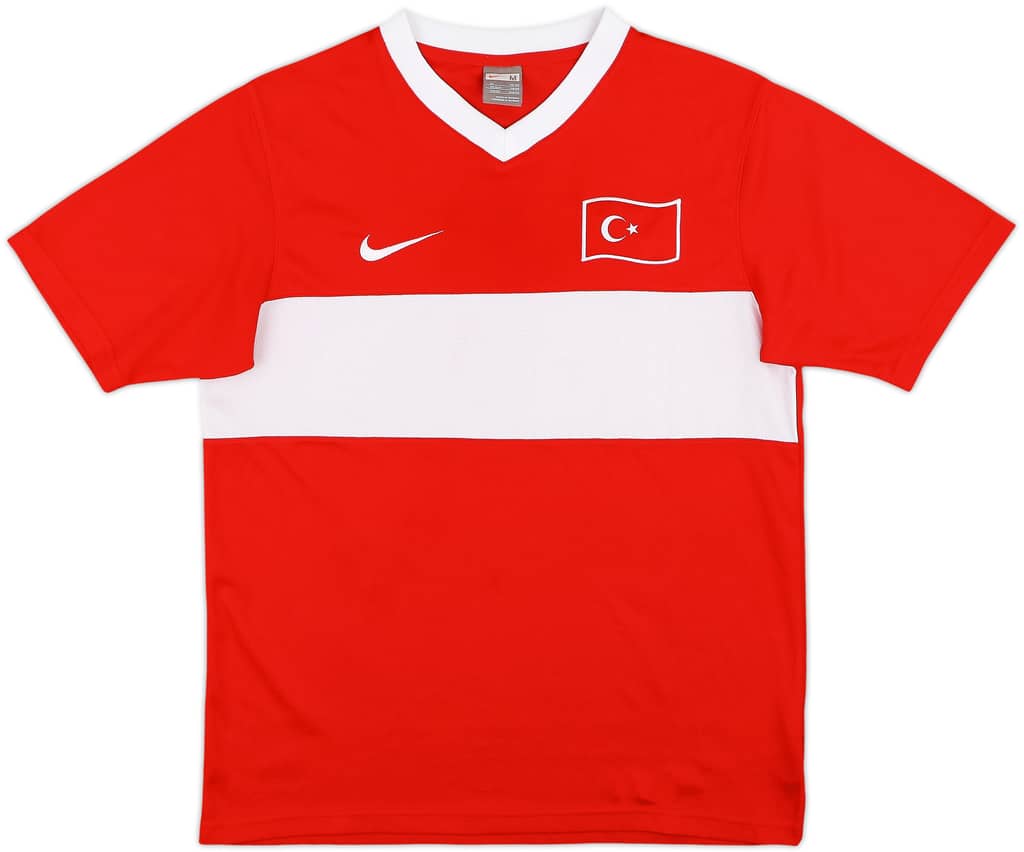 2008-10 Turkey Basic Home Shirt - 9/10 - (M)