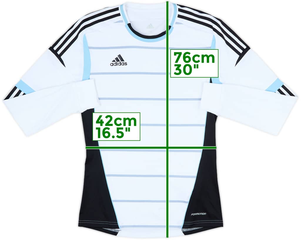 2012 Suwon Bluewings Player Issue Away L/S Shirt - 9/10 - (S)