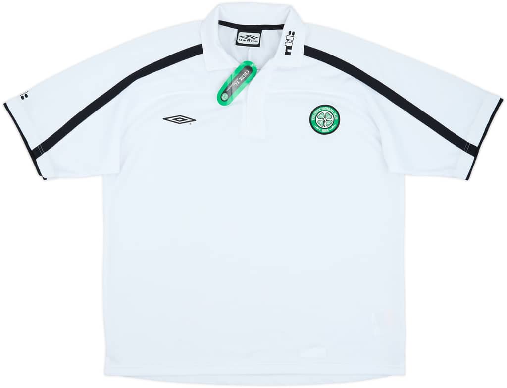 2001-02 Celtic Umbro Polo Shirt (XL)