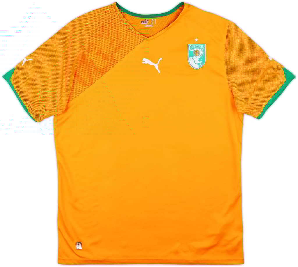 2010-11 Ivory Coast Home Shirt - 9/10 - (L)