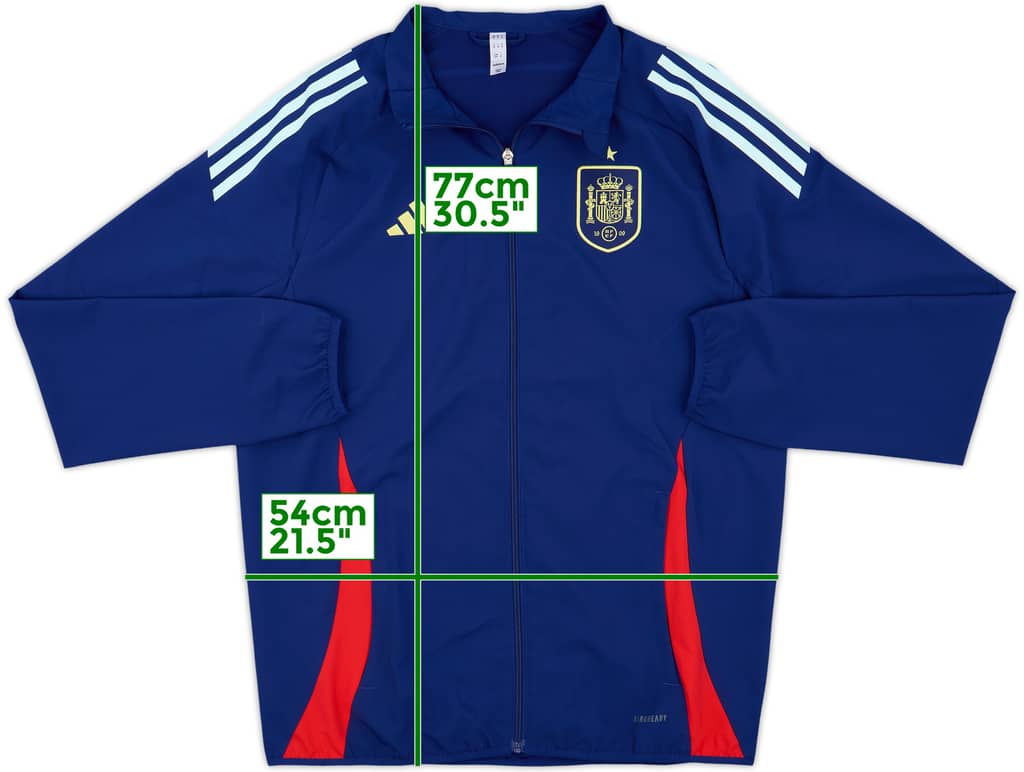 2024-25 Spain adidas Track Jacket - 10/10 - (M)