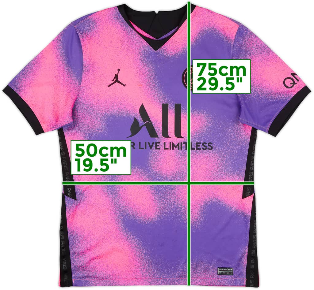 2020-21 Paris Saint-Germain Fourth Shirt - 9/10 - (M)