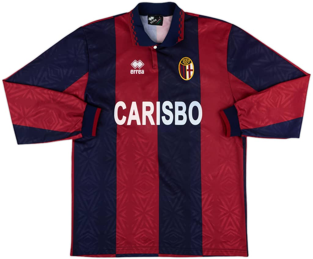1994-95 Bologna Home L/S Shirt - 9/10 - (L)