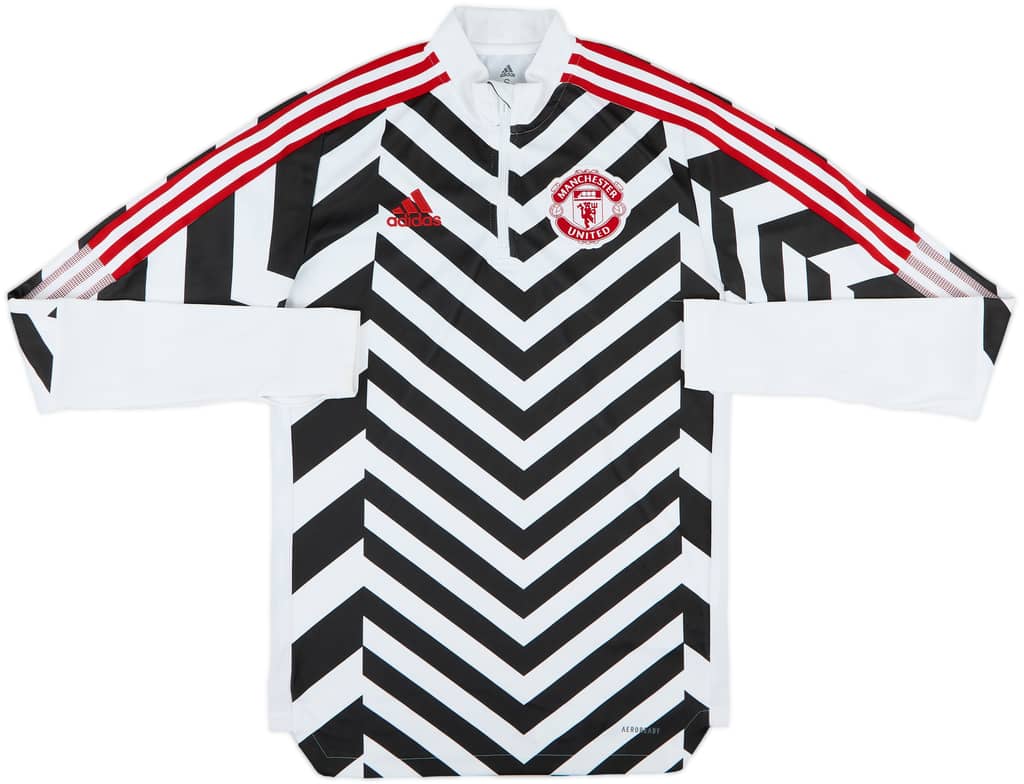 2020-21 Manchester United adidas Track Jacket - 10/10 - (S)